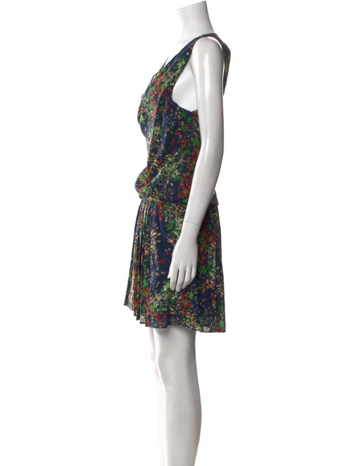 Alice + Olivia Silk Mini Dress