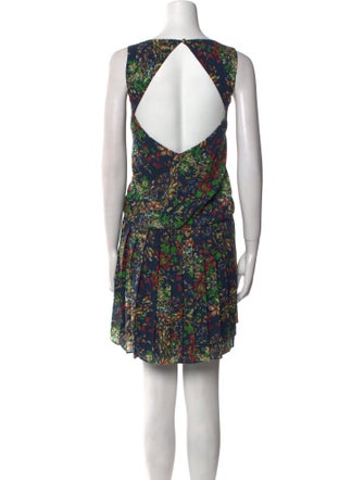 Alice + Olivia Silk Mini Dress