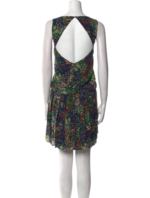 Alice + Olivia Silk Mini Dress