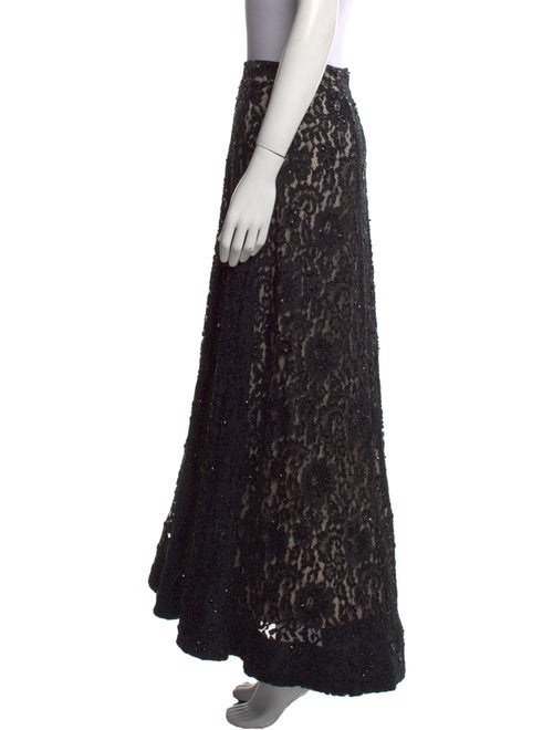 Alice + Olivia Floral Print Midi Length Skirt