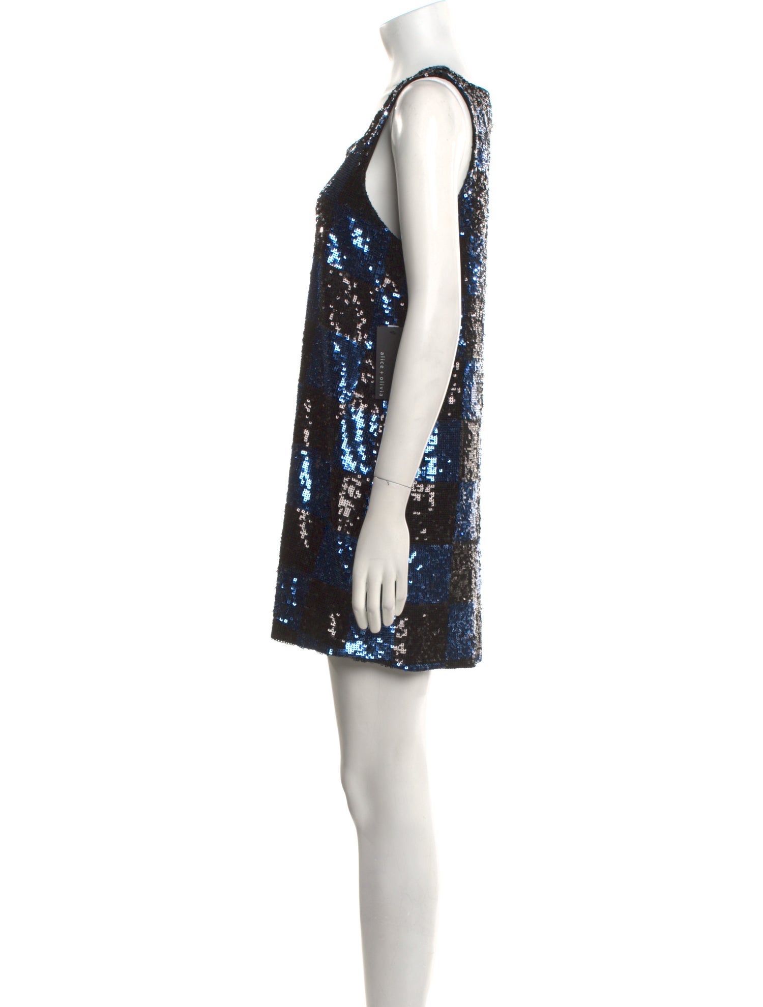 Alice + Olivia Patterned Mini Dress w/ Tags