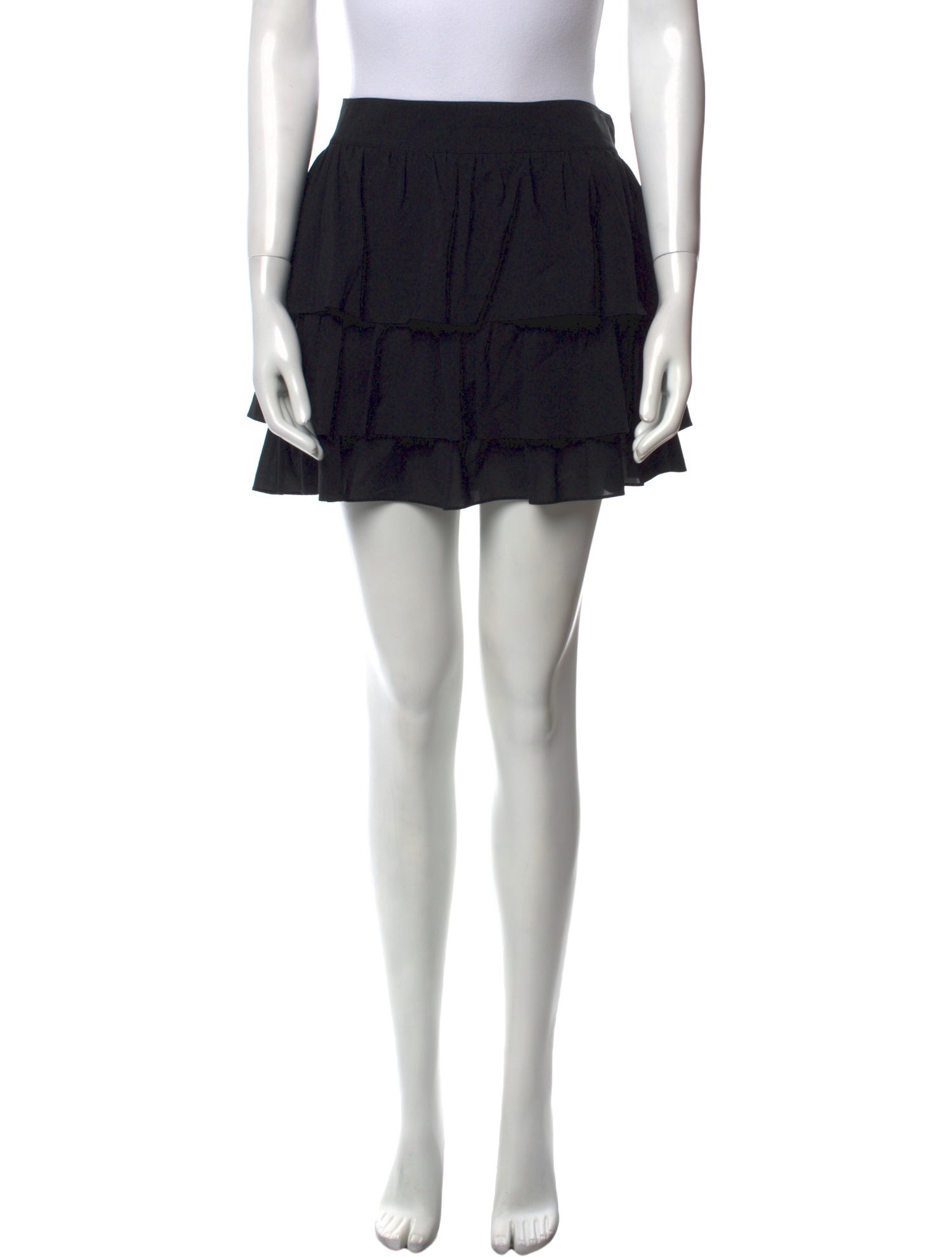 Alice + Olivia Silk Mini Skirt