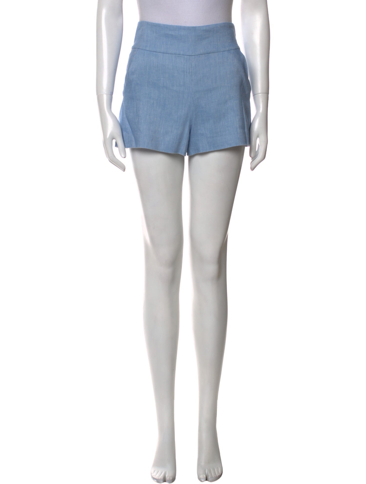 Alice + Olivia Linen Mini Shorts