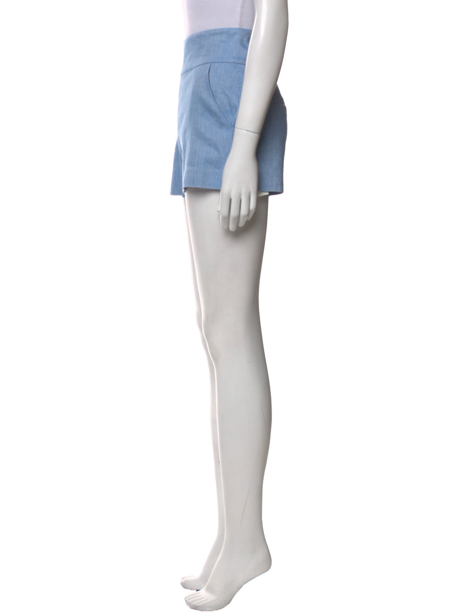 Alice + Olivia Linen Mini Shorts