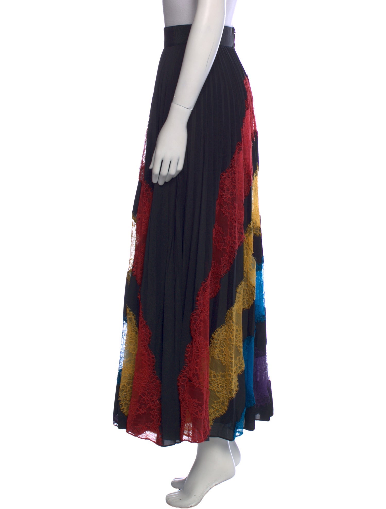 Alice + Olivia Printed Midi Length Skirt