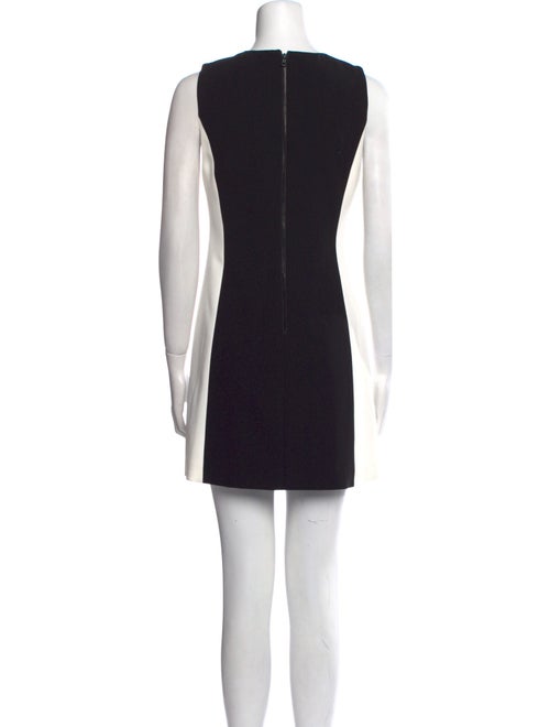 Alice + Olivia Crew Neck Mini Dress