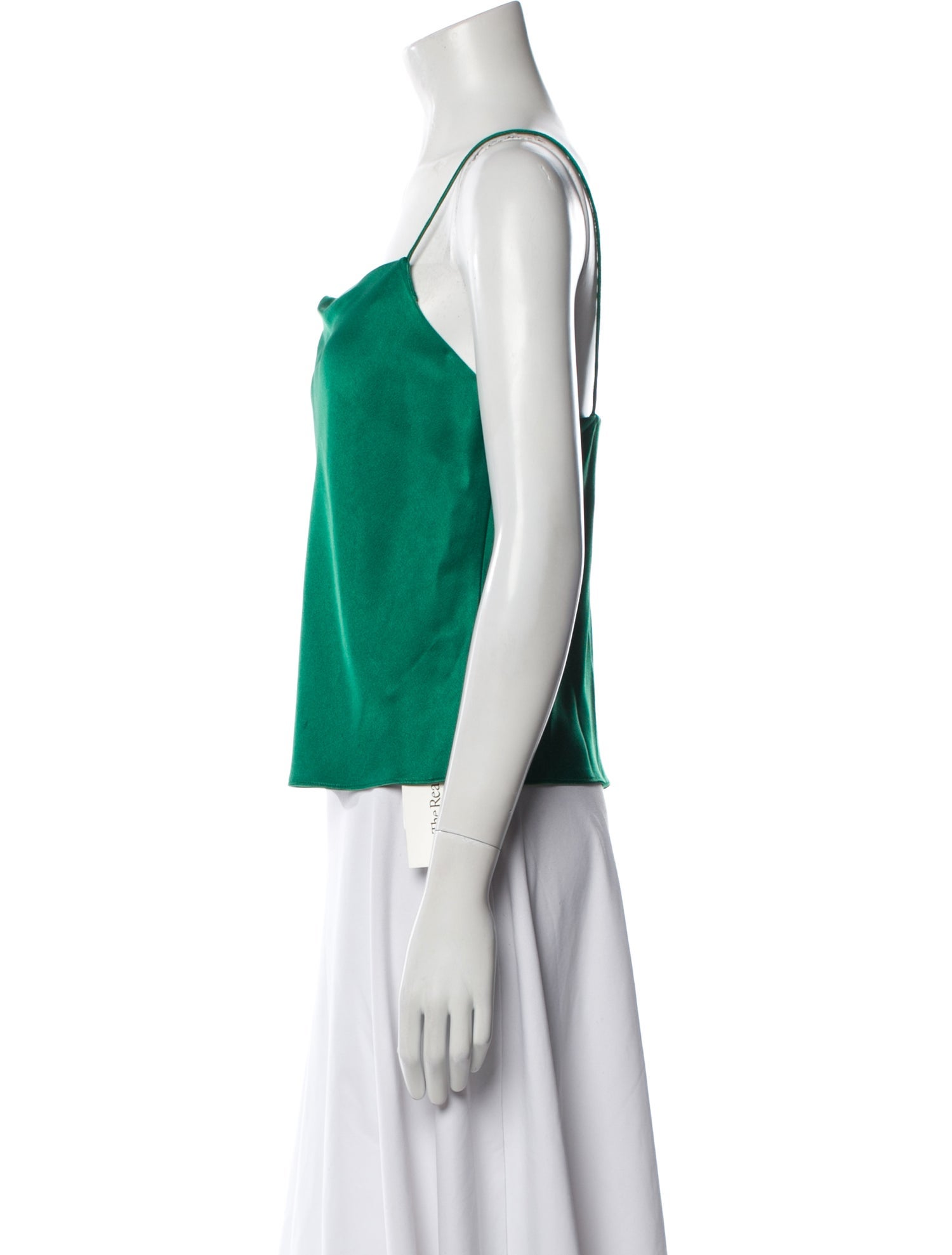 Alice + Olivia Square Neckline Sleeveless Crop Top