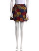 Alice + Olivia Floral Print Mini Skirt