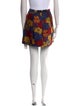 Alice + Olivia Floral Print Mini Skirt