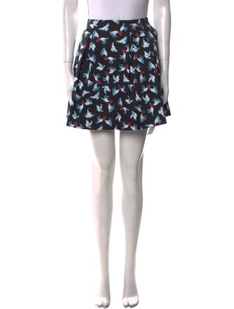 Alice + Olivia Printed Mini Skirt