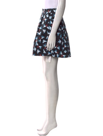 Alice + Olivia Printed Mini Skirt