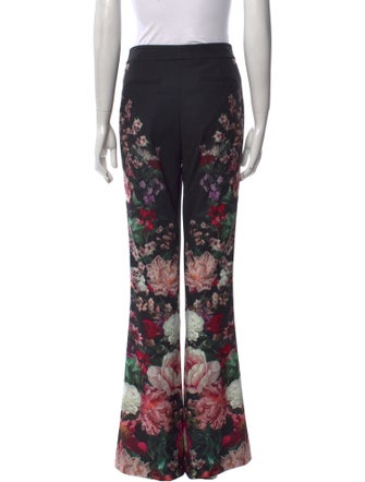 Alice + Olivia Floral Print Wide Leg Pants