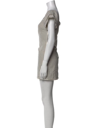 Alice + Olivia Striped Mini Dress