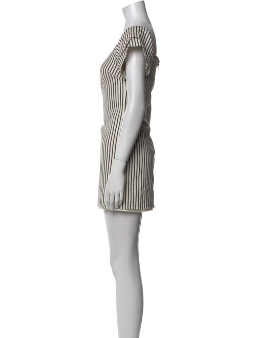 Alice + Olivia Striped Mini Dress