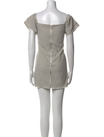 Alice + Olivia Striped Mini Dress