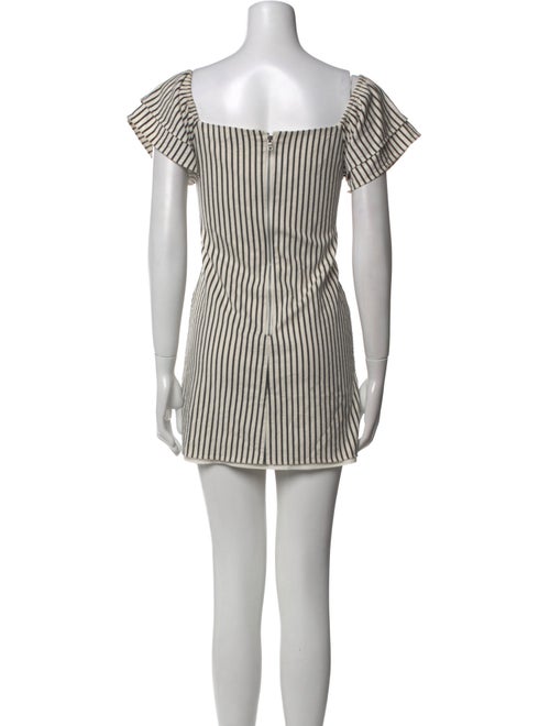 Alice + Olivia Striped Mini Dress