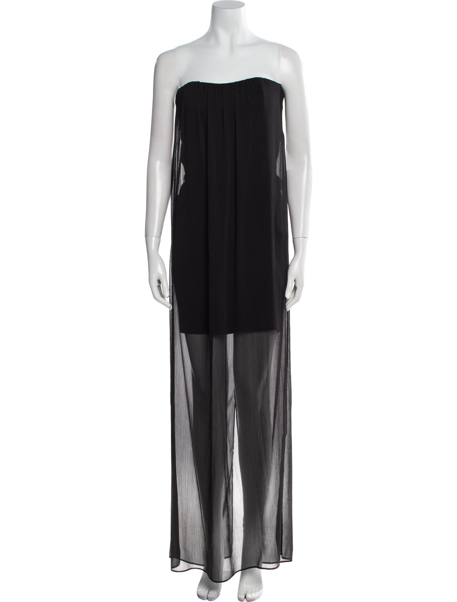 Alice + Olivia Strapless Long Dress