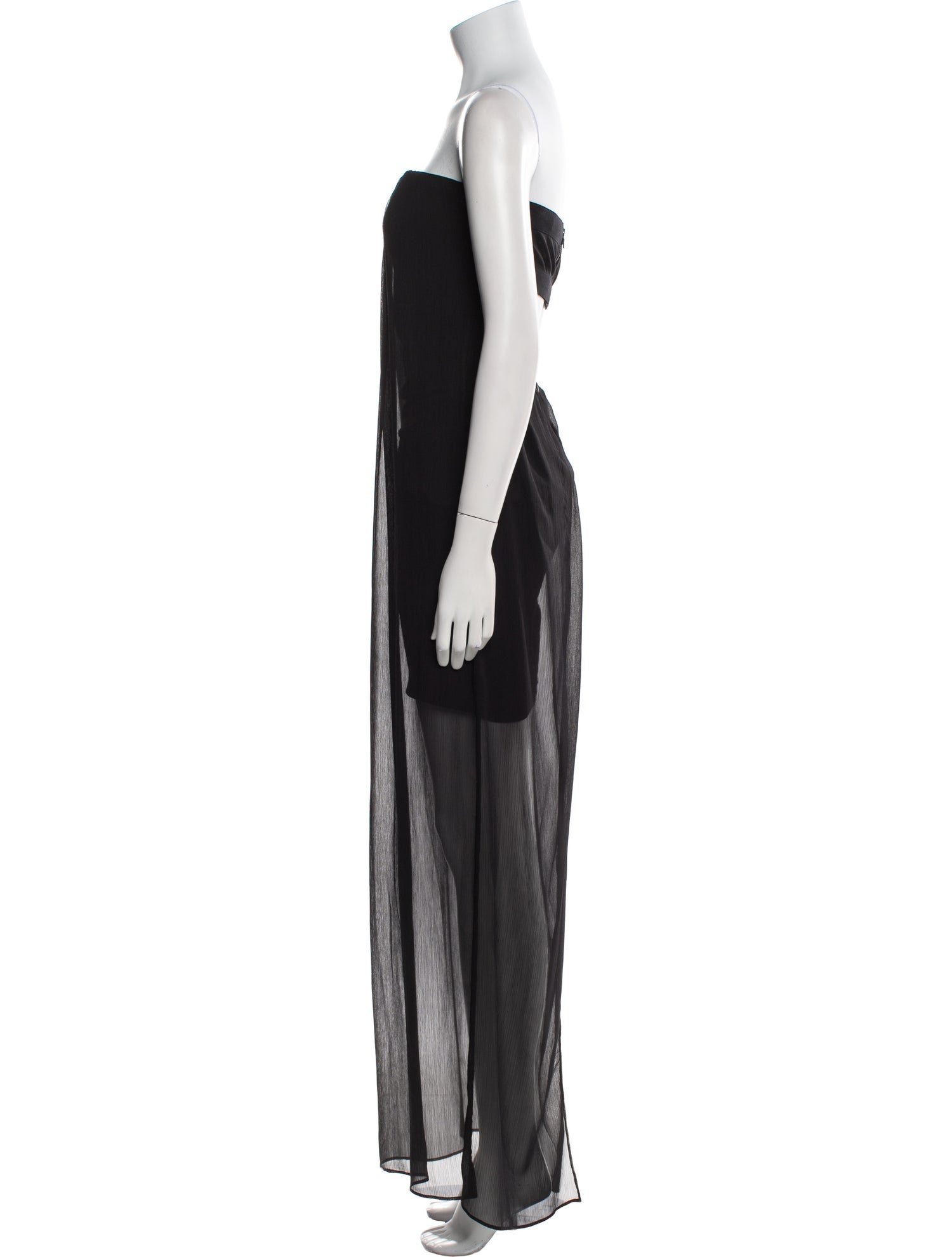 Alice + Olivia Strapless Long Dress