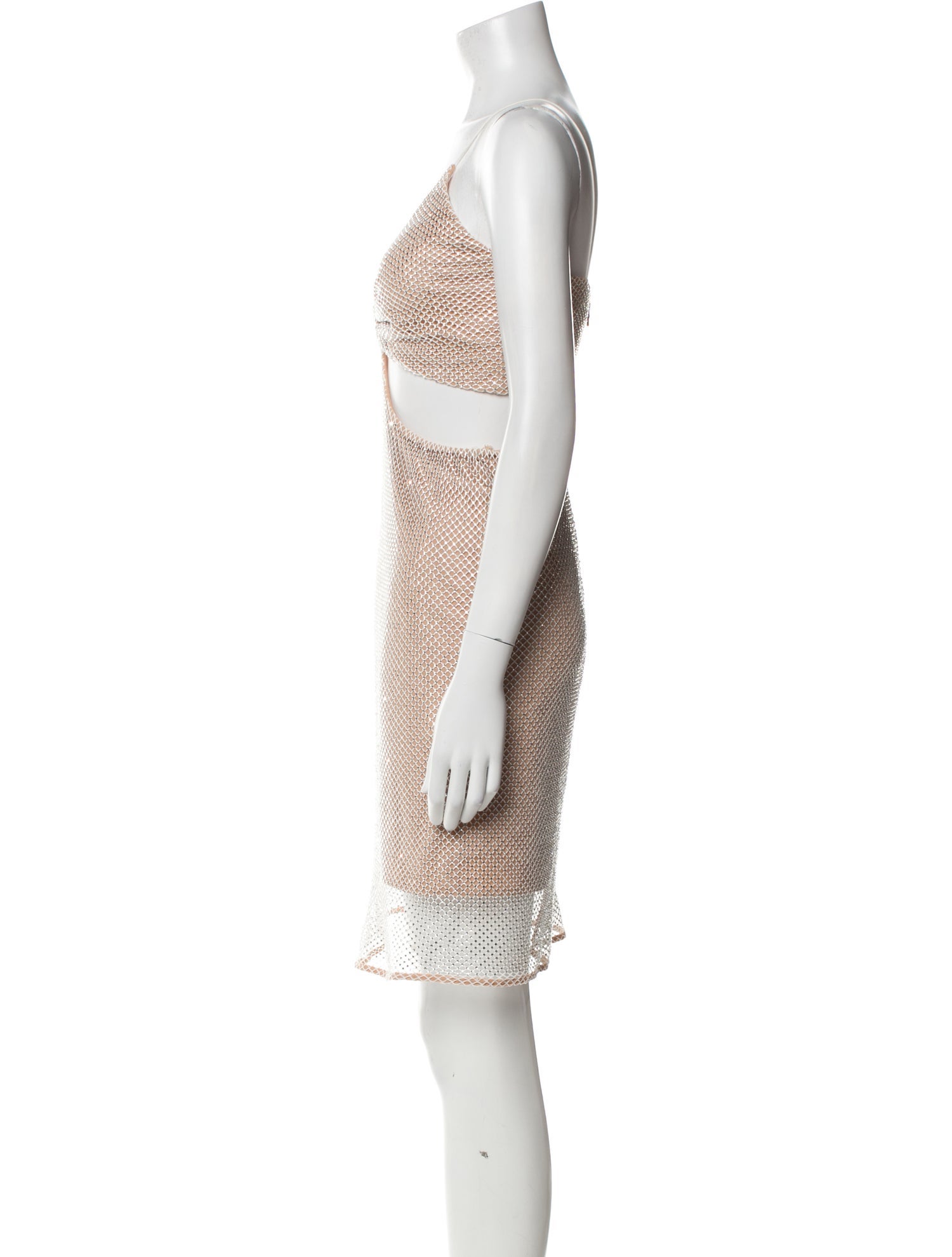 Alice + Olivia Polka Dot Print Mini Dress