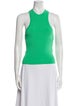 Alice + Olivia Crew Neck Sleeveless Top