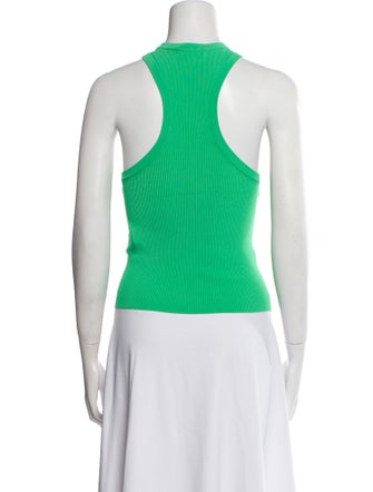 Alice + Olivia Crew Neck Sleeveless Top