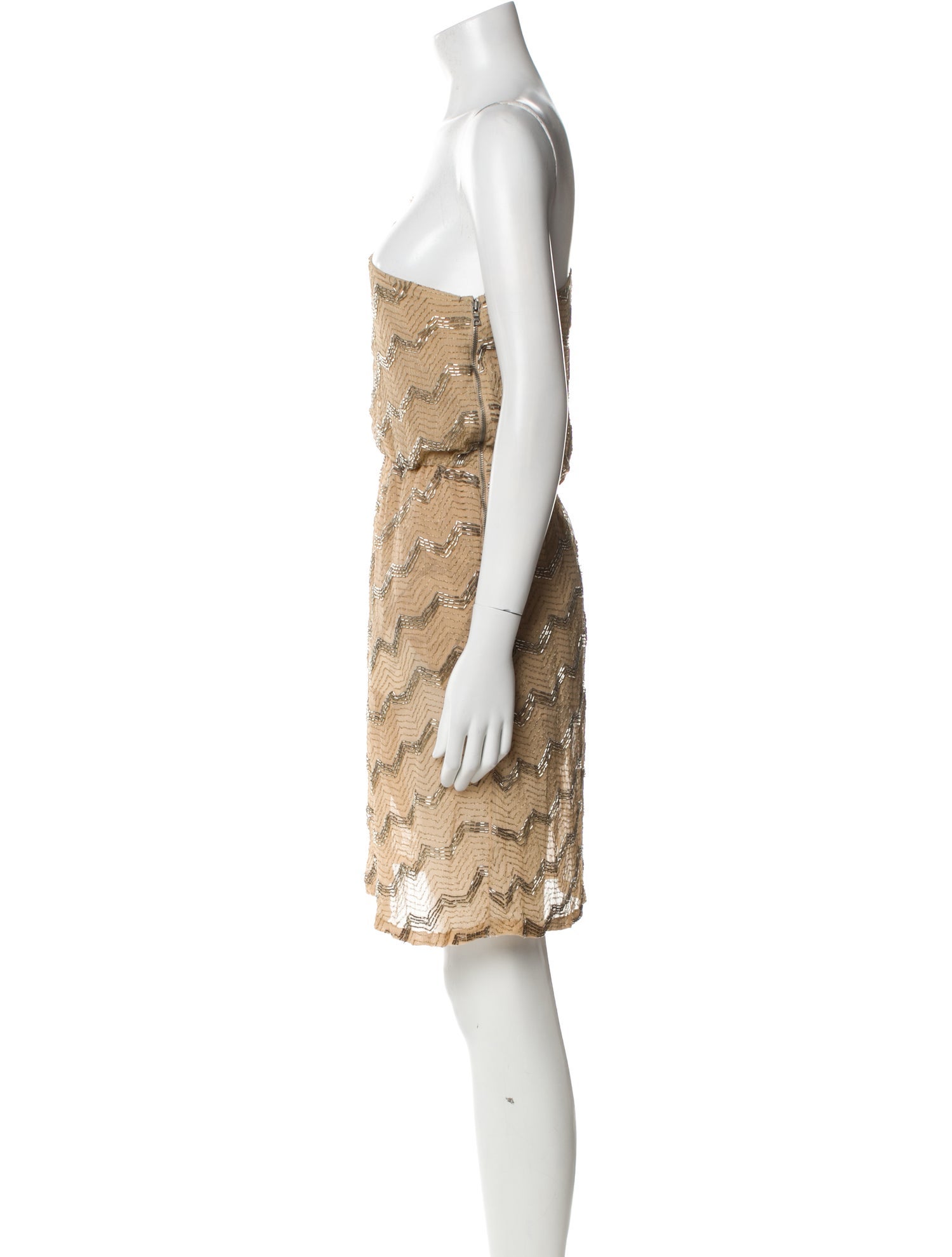 Alice + Olivia Silk Mini Dress w/ Tags
