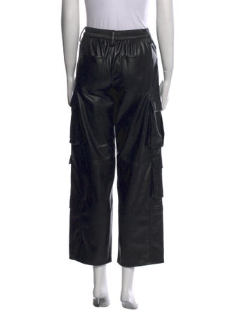 Alice + Olivia Faux Leather Wide Leg Pants