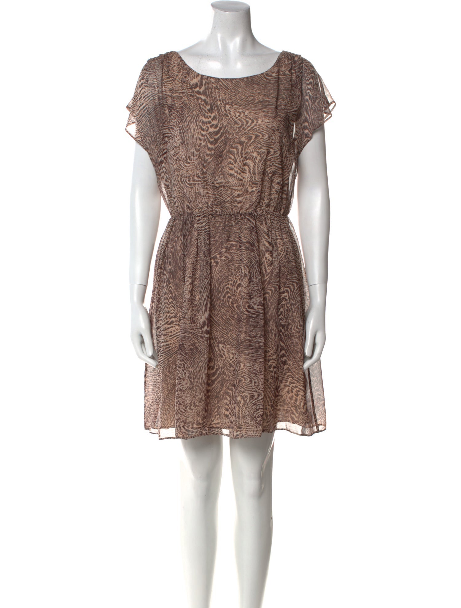 Alice + Olivia Silk Mini Dress