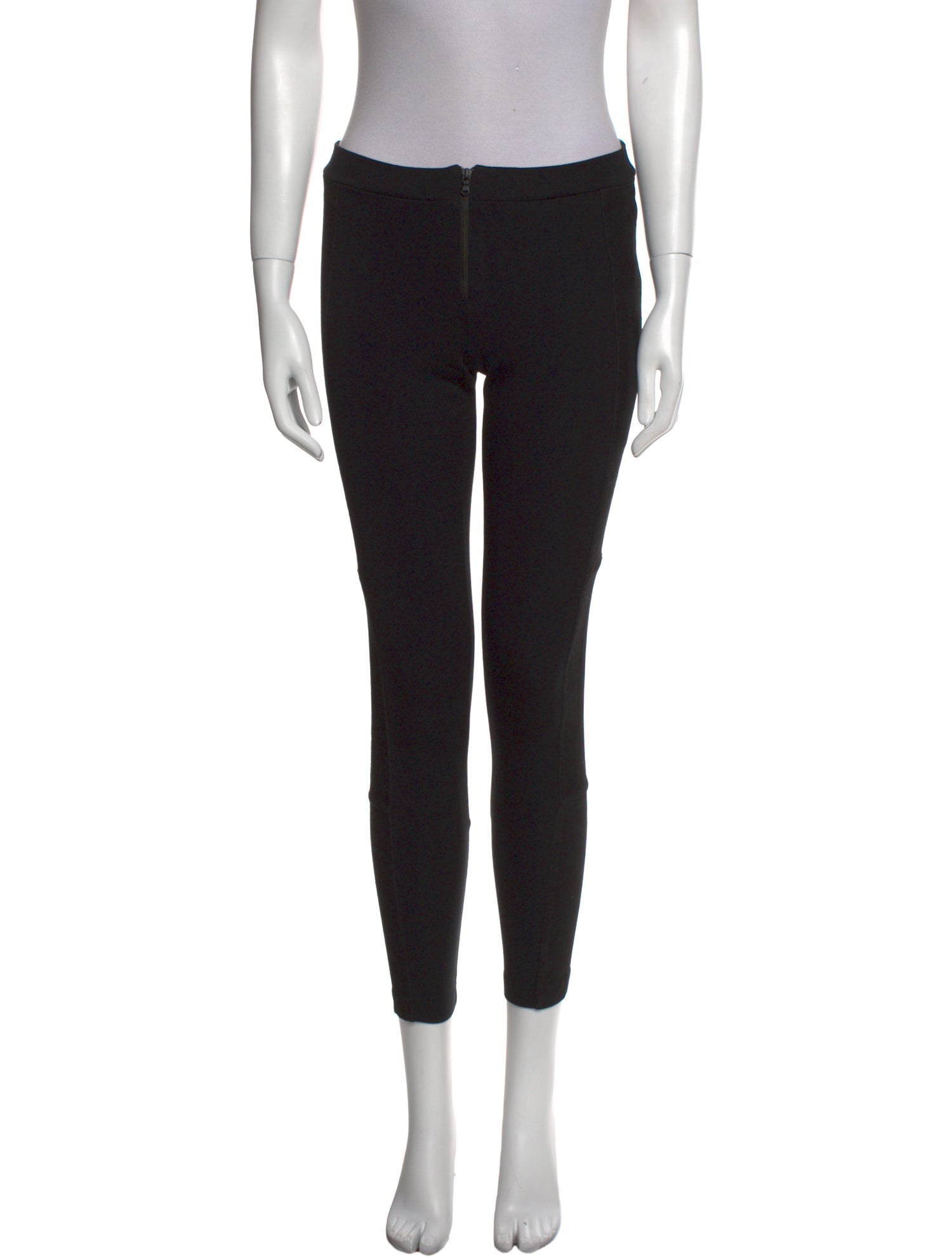 Alice + Olivia Leather Skinny Leg Pants