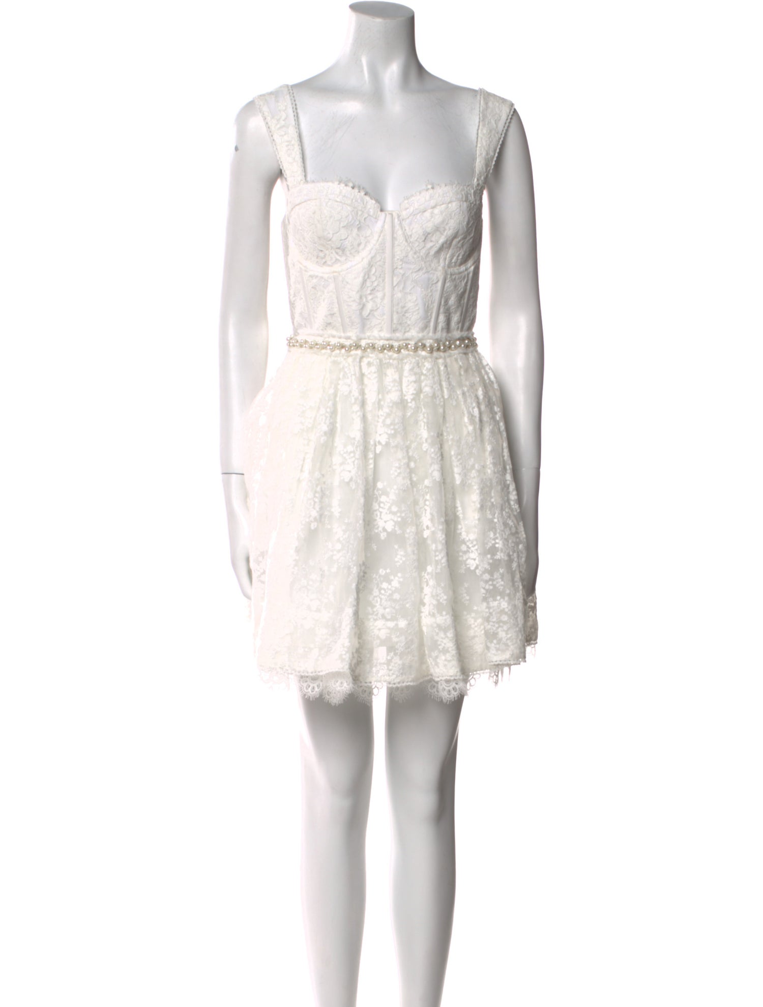 Alice + Olivia Square Neckline Mini Dress w/ Tags