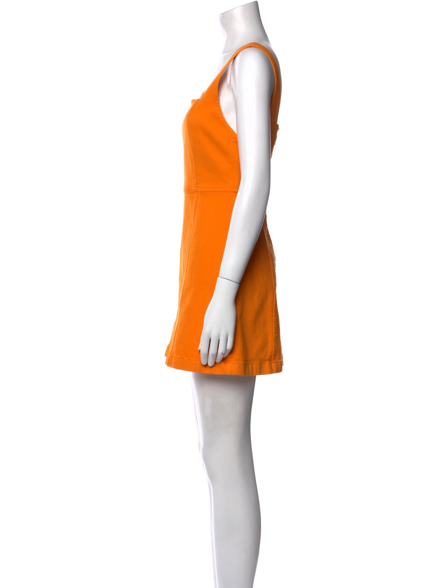 Alice + Olivia Square Neckline Mini Dress