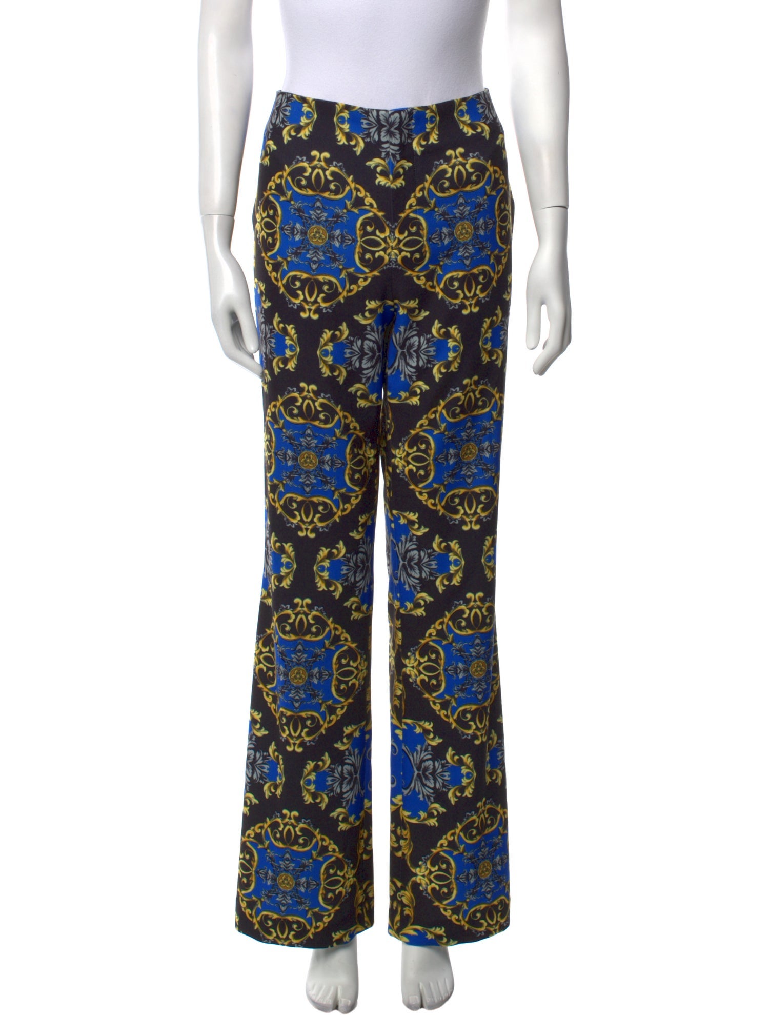 Alice + Olivia Floral Print Wide Leg Pants