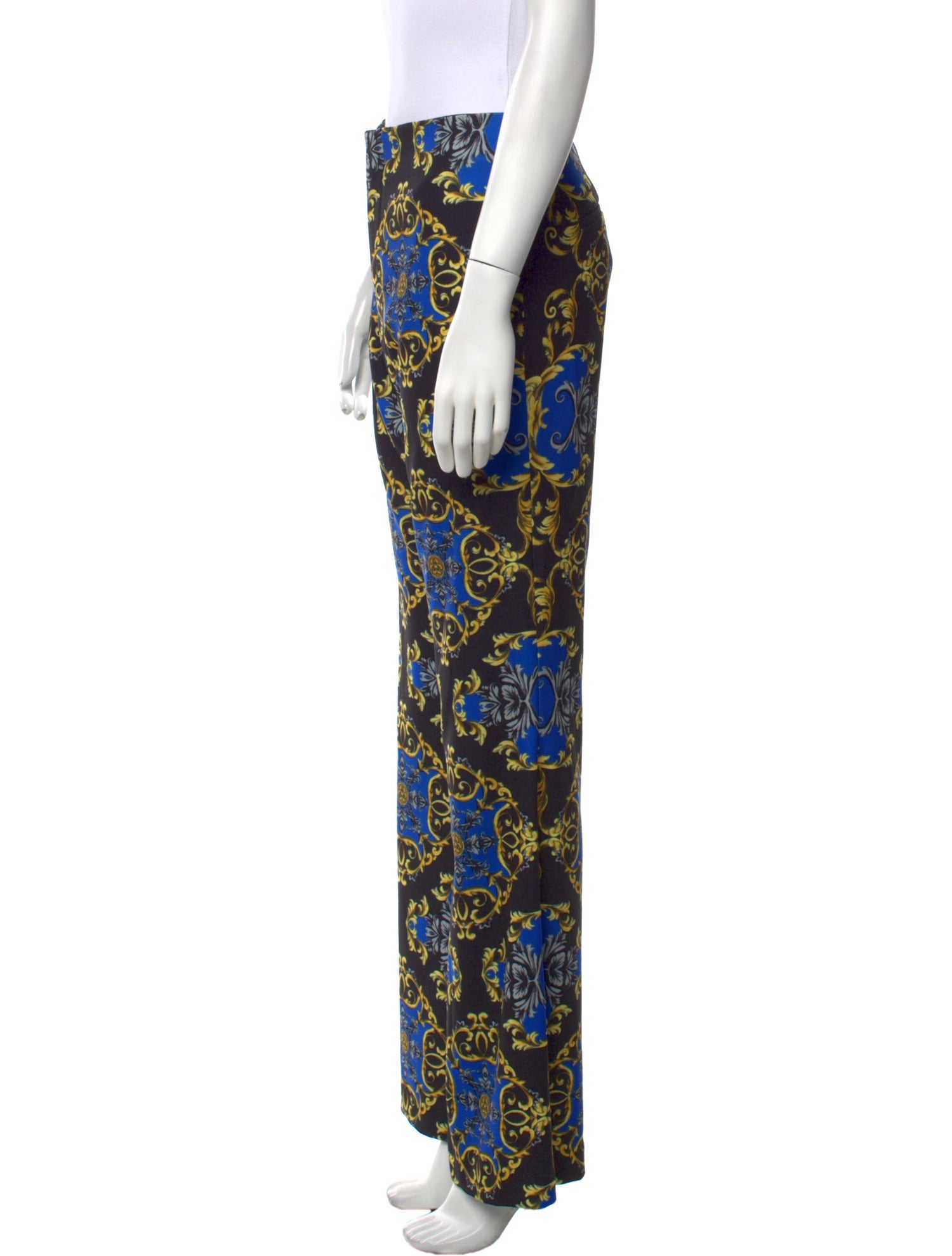 Alice + Olivia Floral Print Wide Leg Pants