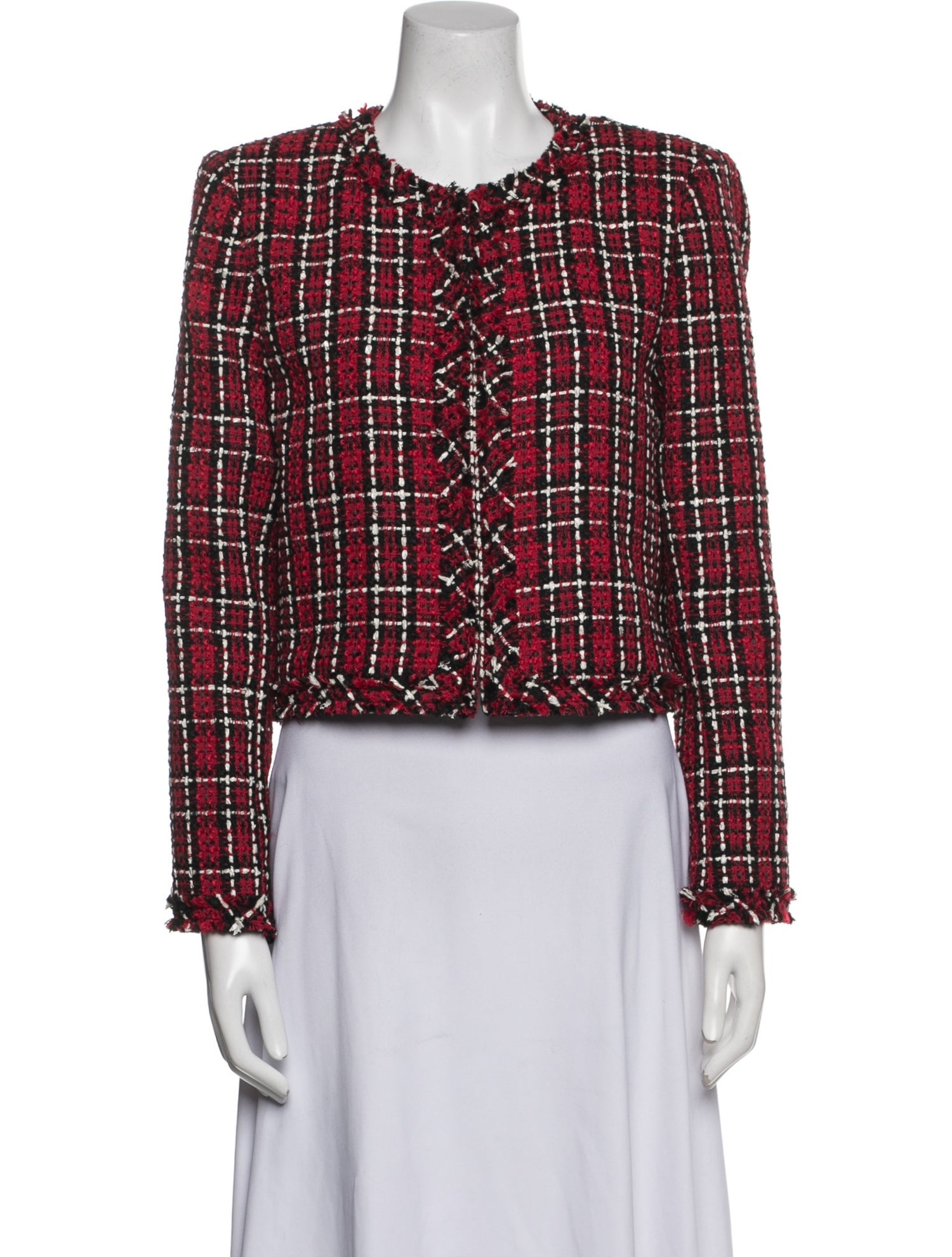 Alice + Olivia Tweed Pattern Evening Jacket w/ Tags