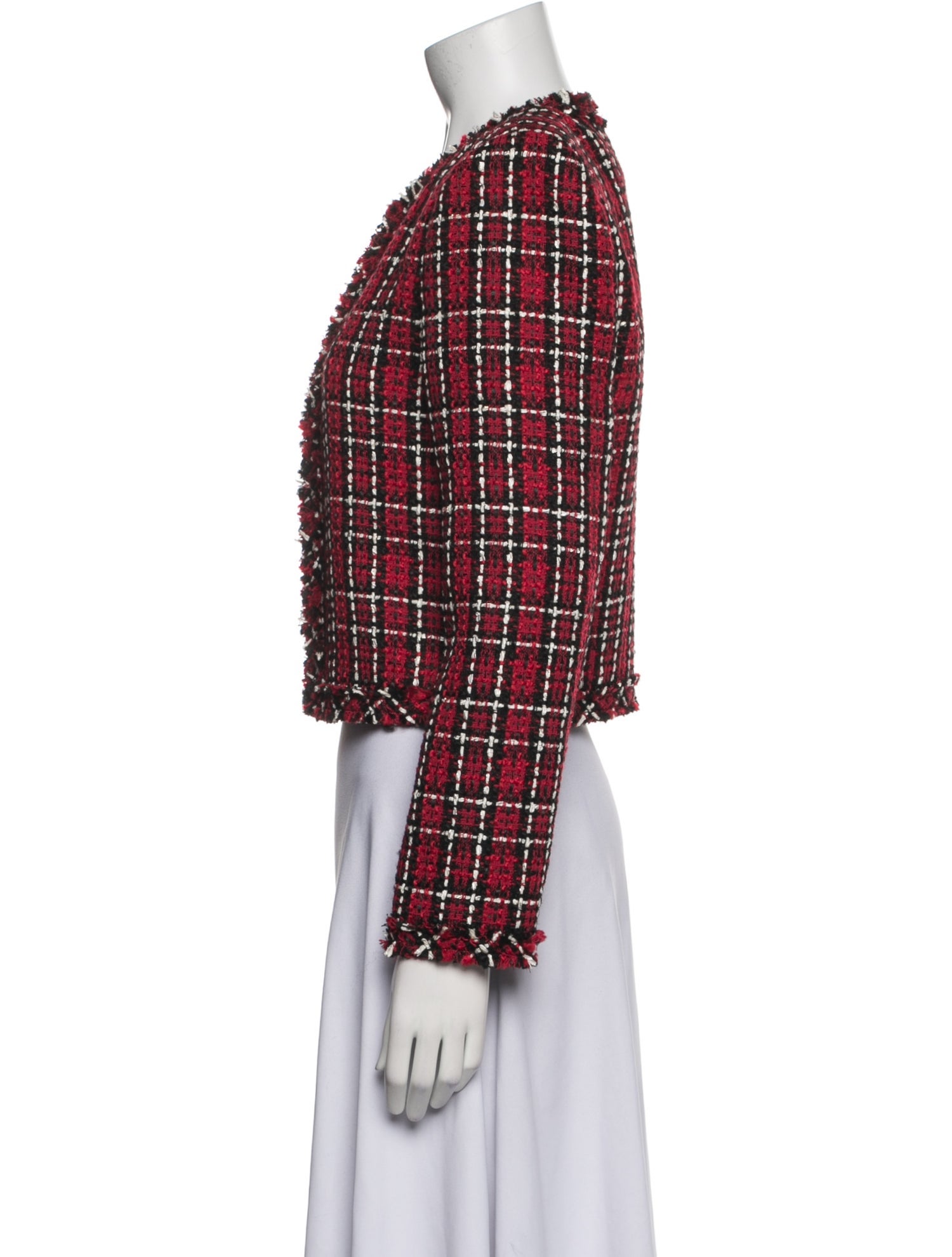 Alice + Olivia Tweed Pattern Evening Jacket w/ Tags