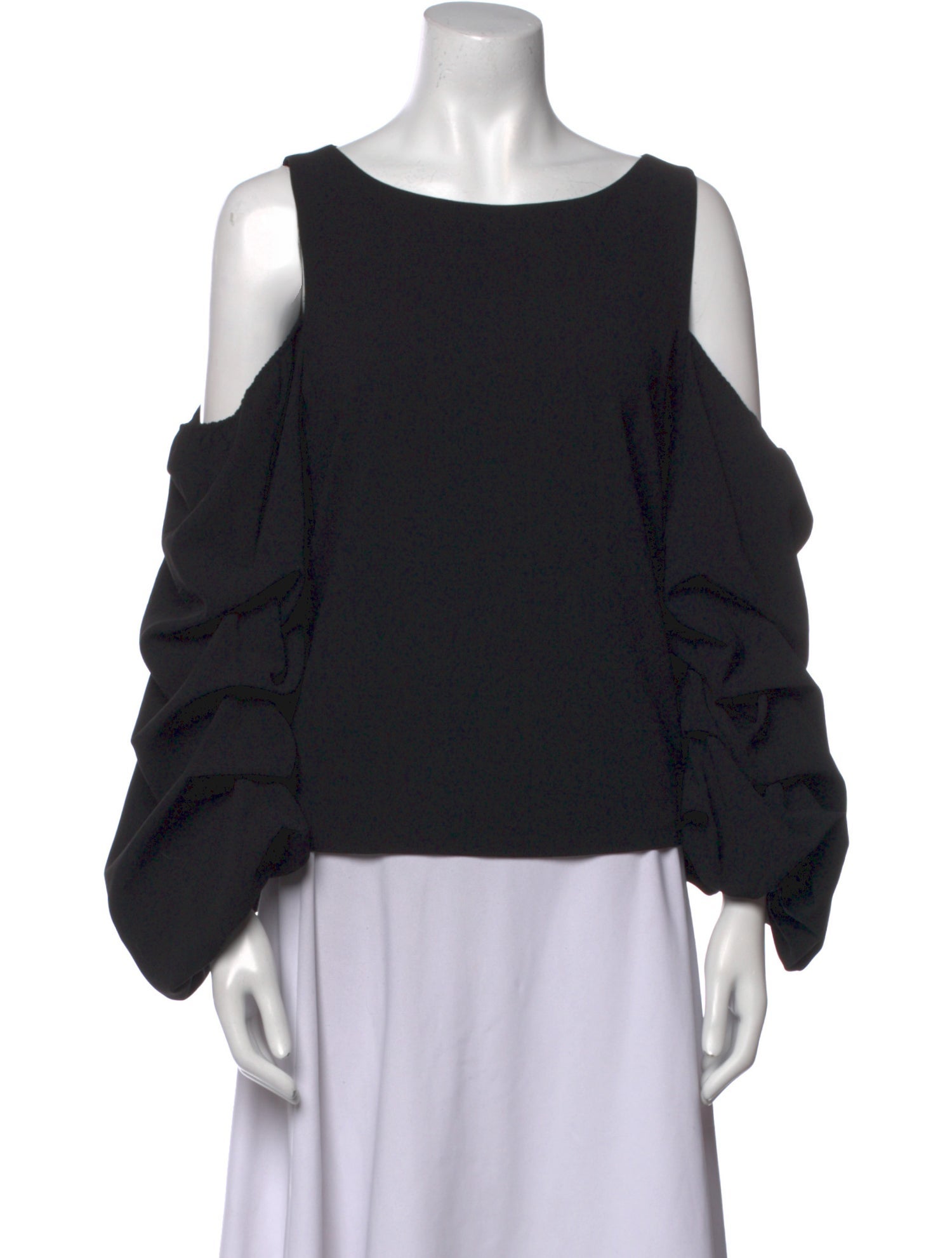 Alice + Olivia Scoop Neck Long Sleeve Sweatshirt