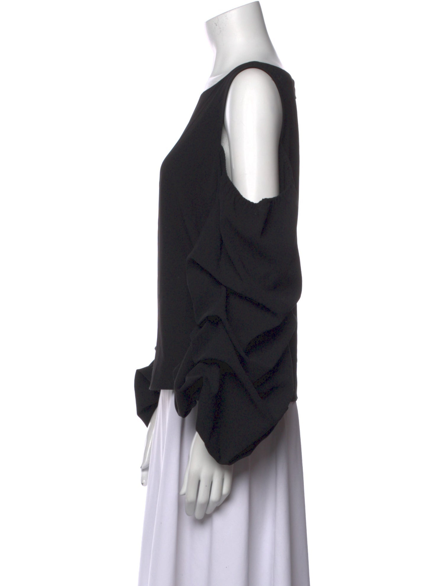 Alice + Olivia Scoop Neck Long Sleeve Sweatshirt