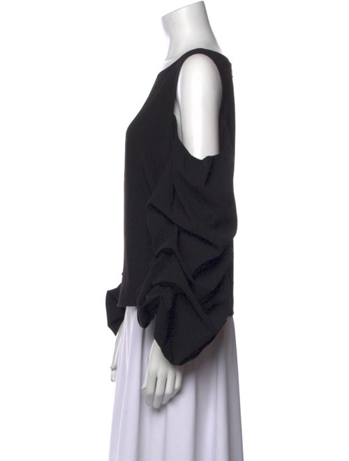 Alice + Olivia Scoop Neck Long Sleeve Sweatshirt