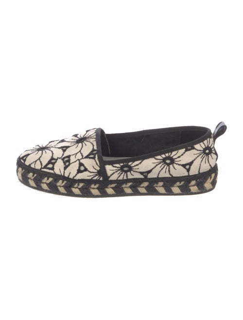Alice + Olivia Canvas Floral Print Espadrilles
