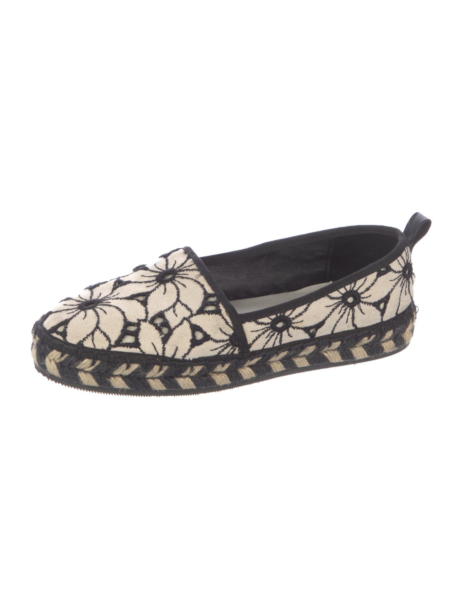 Alice + Olivia Canvas Floral Print Espadrilles