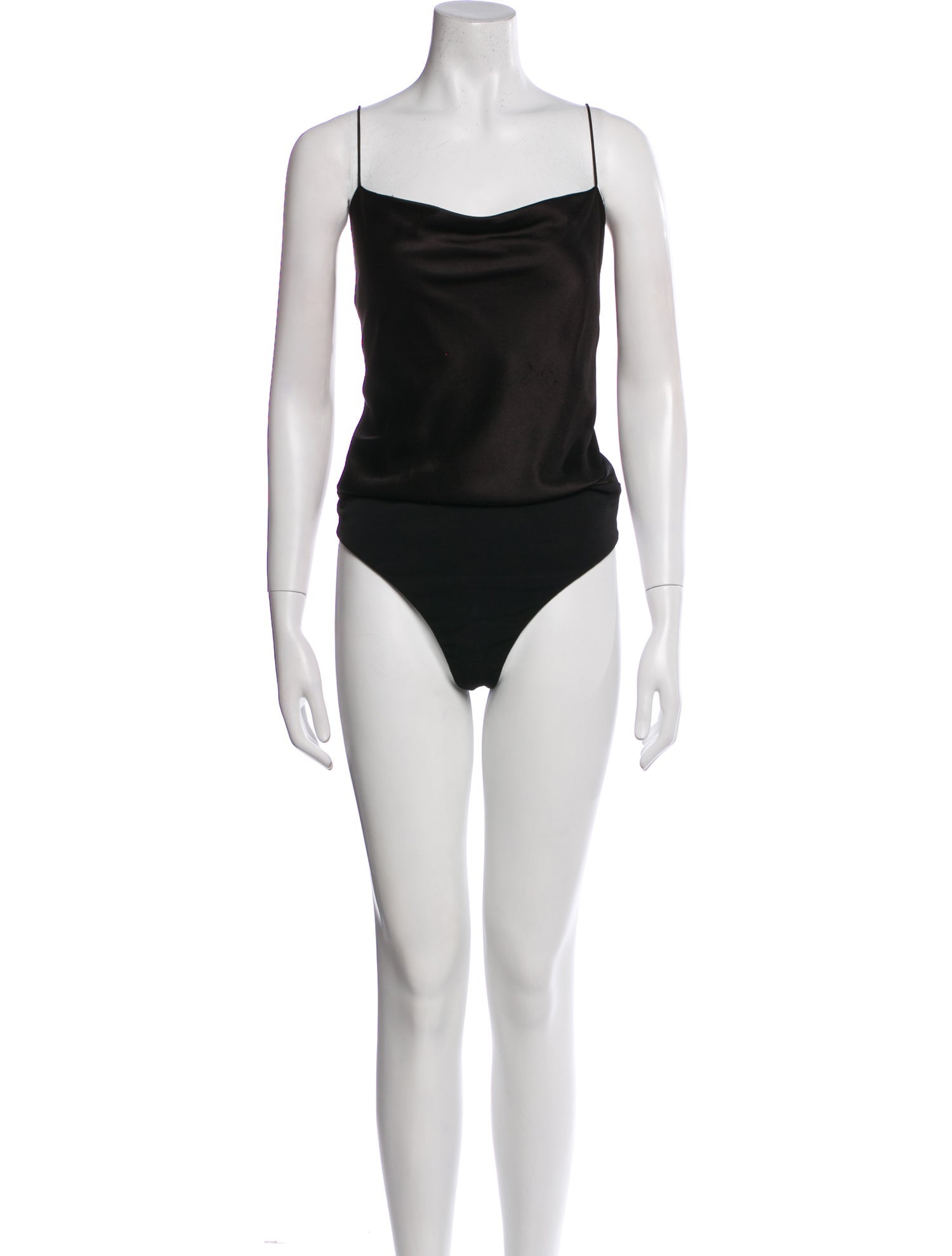 Alice + Olivia Square Neckline Sleeveless Bodysuit