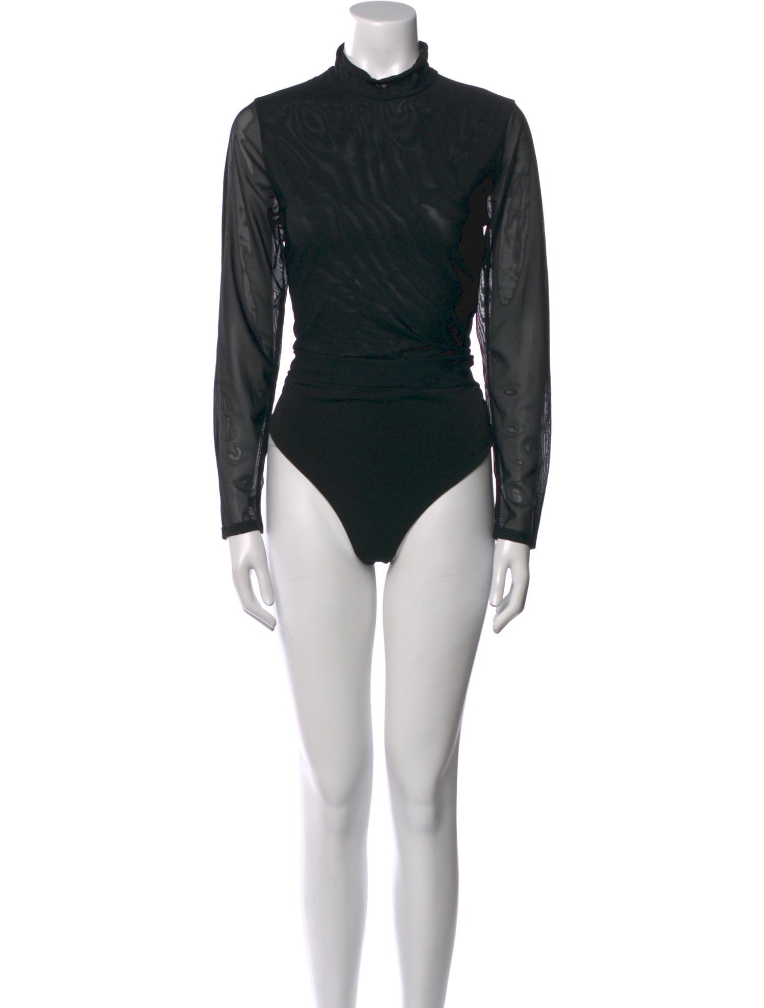 Alice + Olivia Mock Neck Long Sleeve Bodysuit w/ Tags