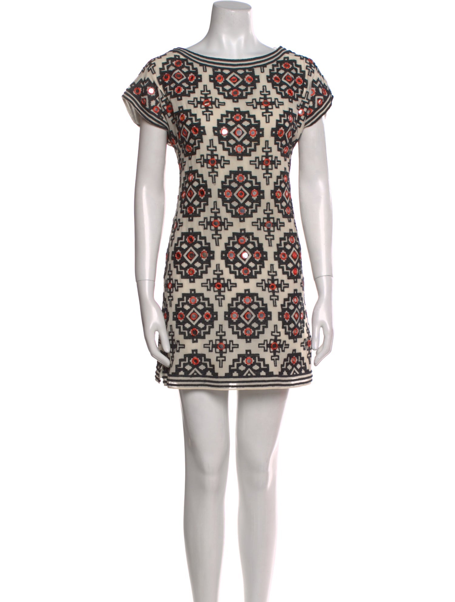 Alice + Olivia Printed Mini Dress