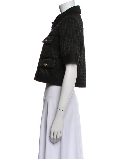 Alice + Olivia Tweed Pattern Jacket