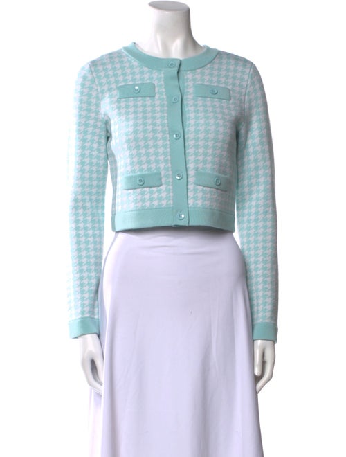 Alice + Olivia Wool Printed Sweater