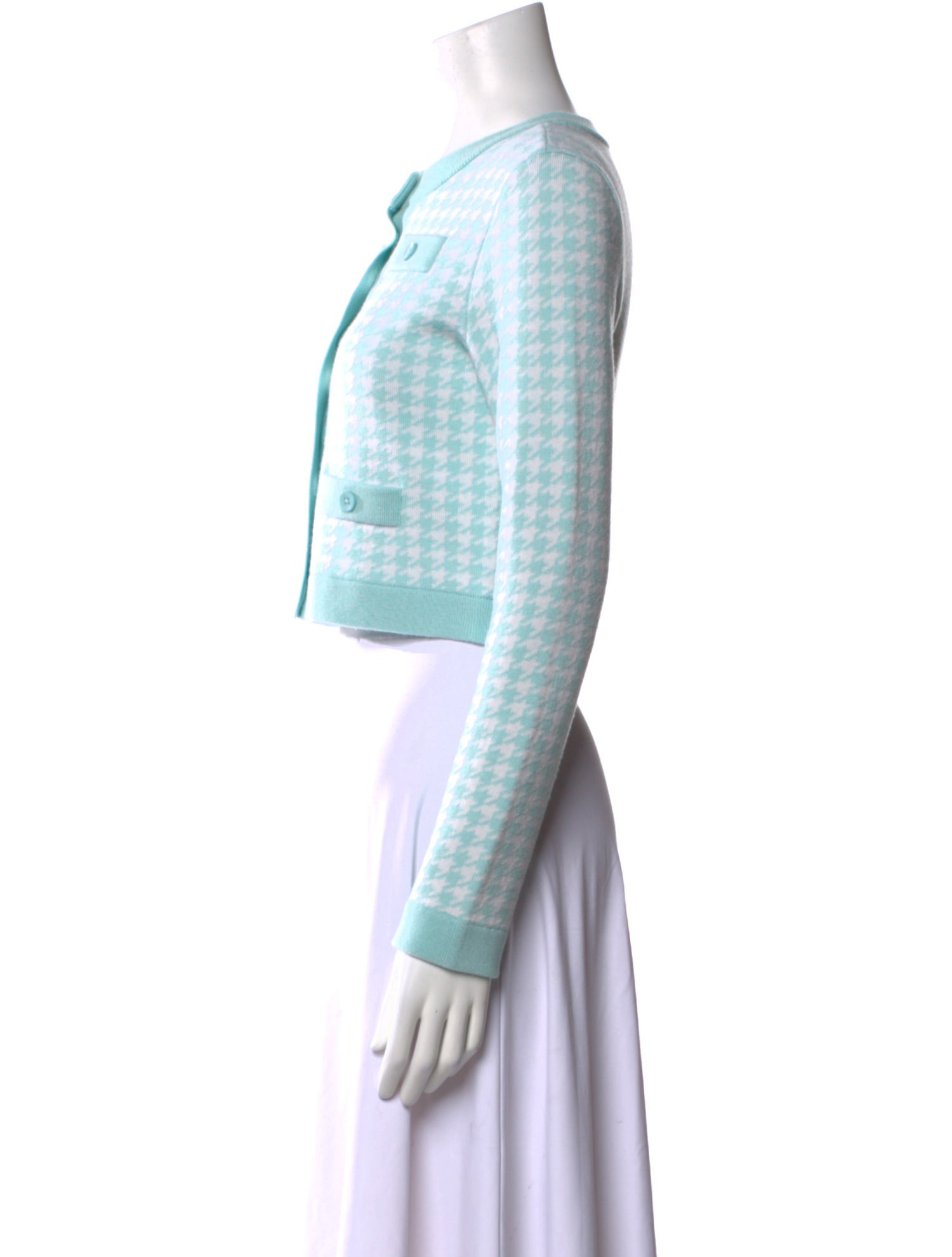 Alice + Olivia Wool Printed Sweater