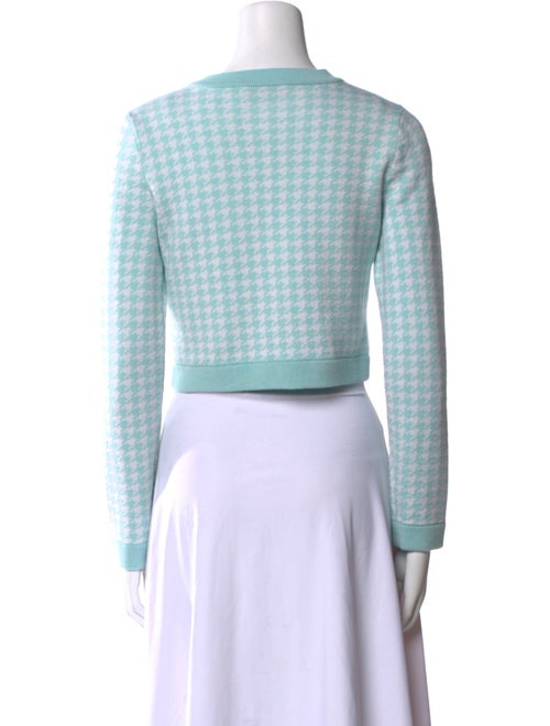 Alice + Olivia Wool Printed Sweater