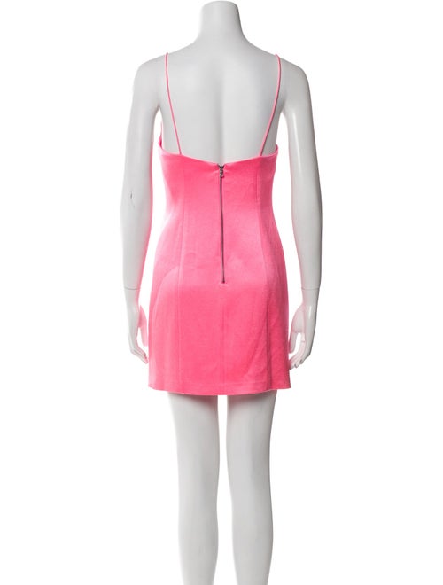 Alice + Olivia Scoop Neck Mini Dress
