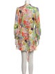 Alice + Olivia Floral Print Mini Dress