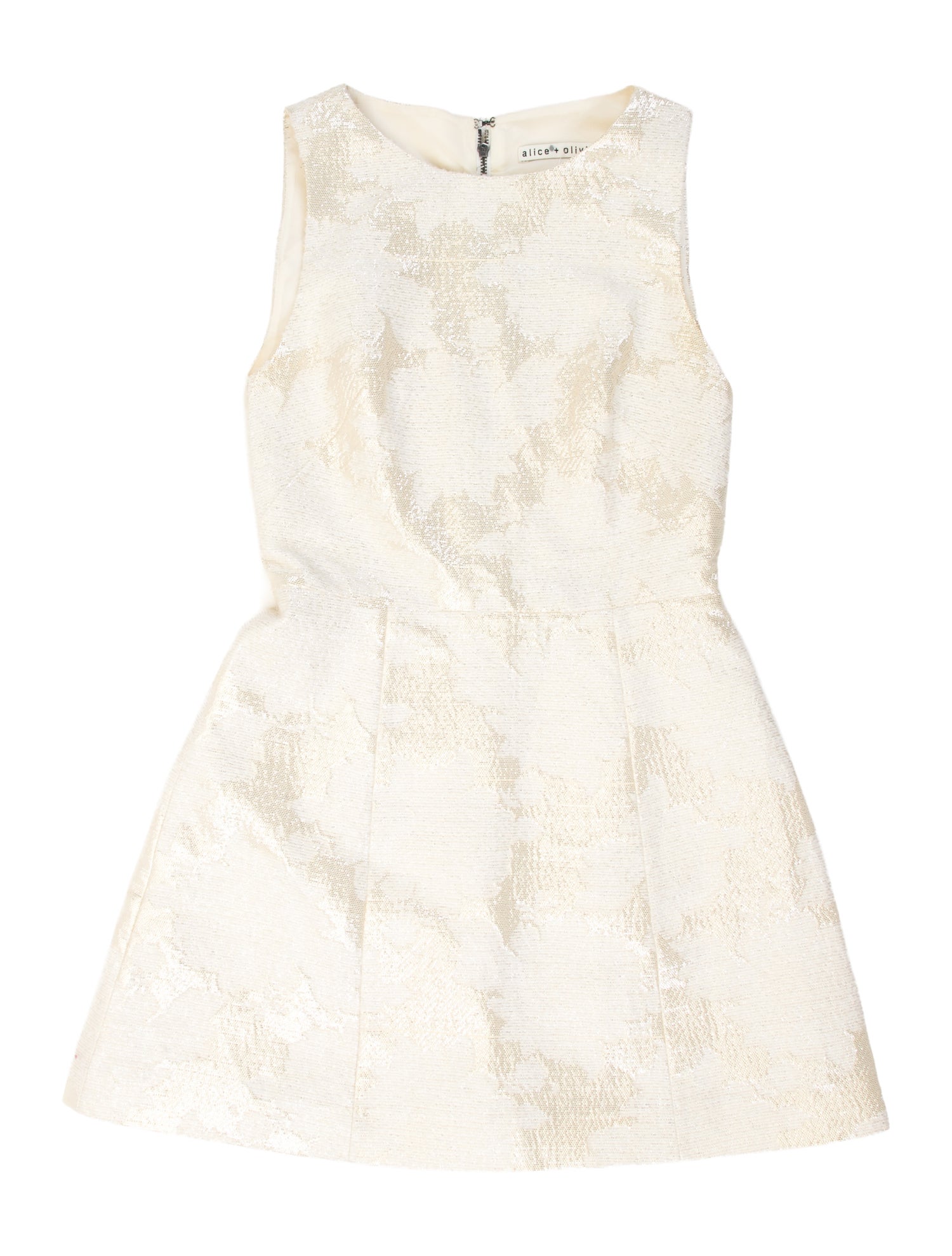 Alice + Olivia Strapless Mini Dress